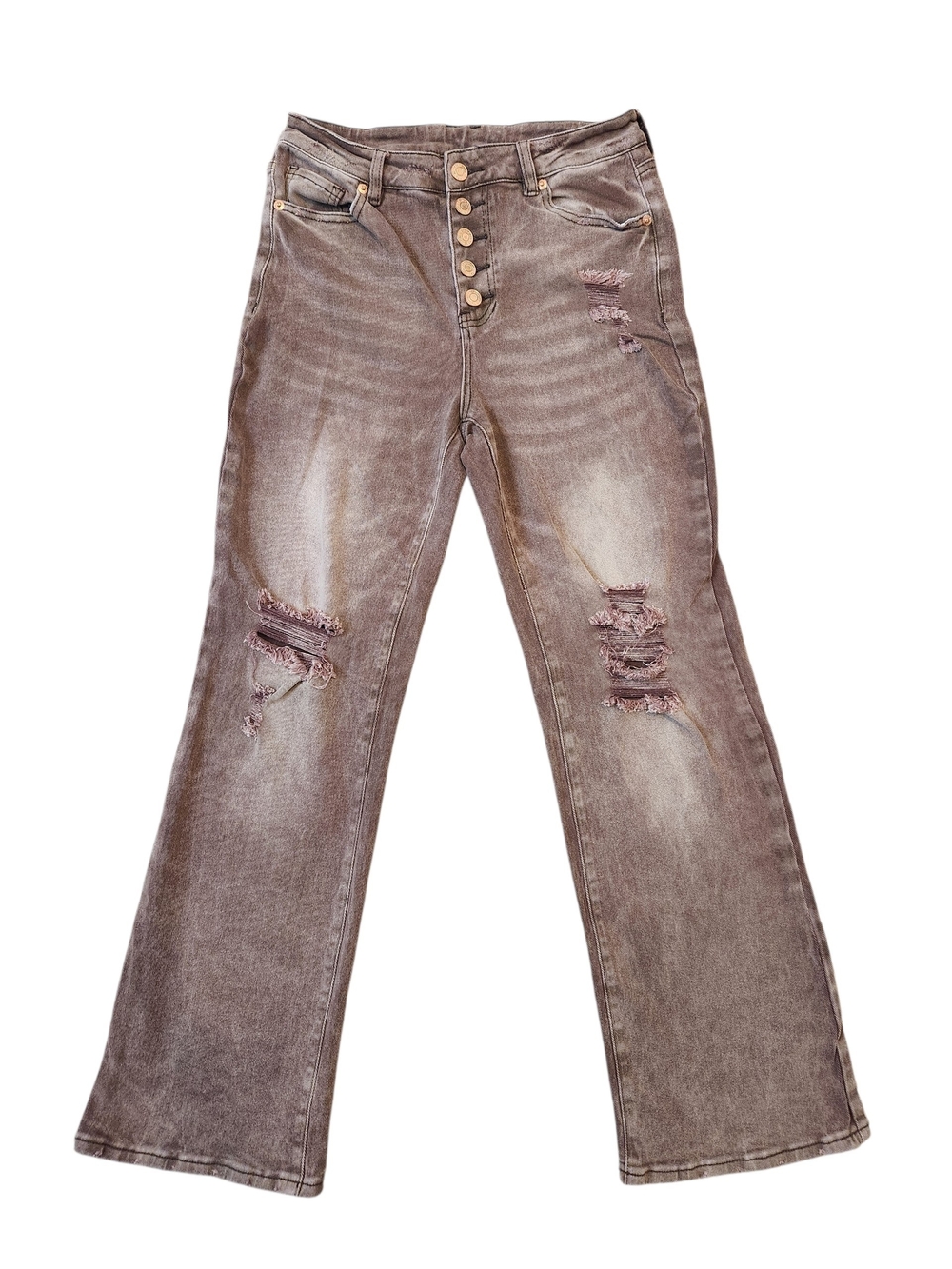 High-Rise Unique Color Stretch Jeans